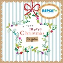 Christmas Card Wallet-RSPCA-Star Wreath