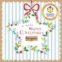 Christmas Card Wallet-Women's Refuge-Star Wreath