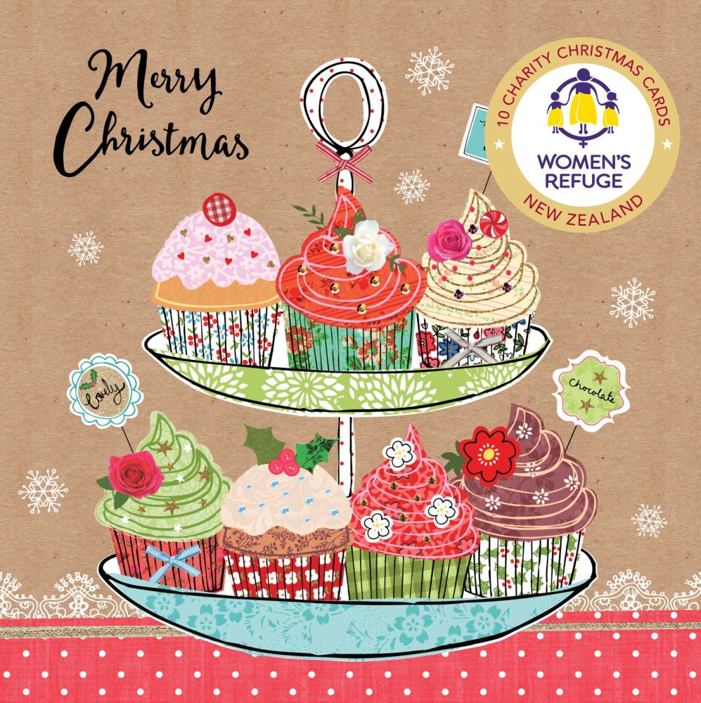 Christmas Card Wallet-Women's Refuge-Festive Treats