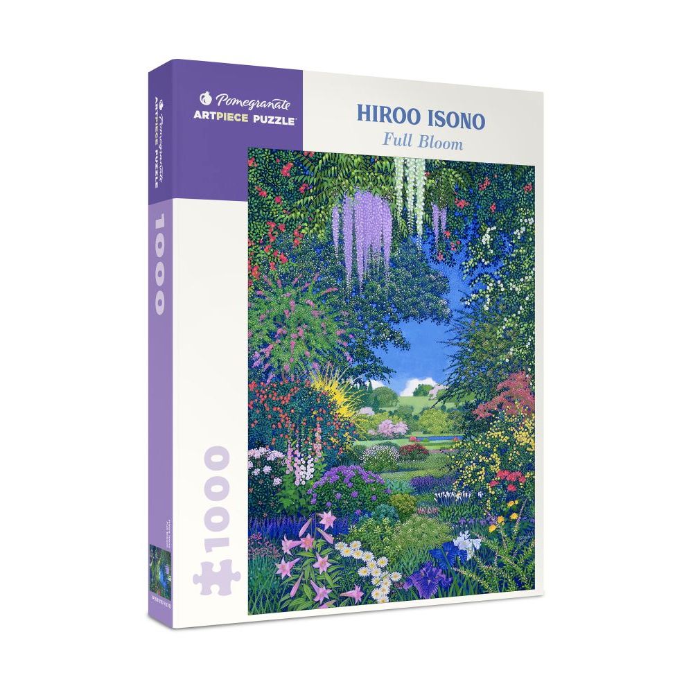 1000-Piece Jigsaw Puzzle-Hiroo Isono-Full Bloom