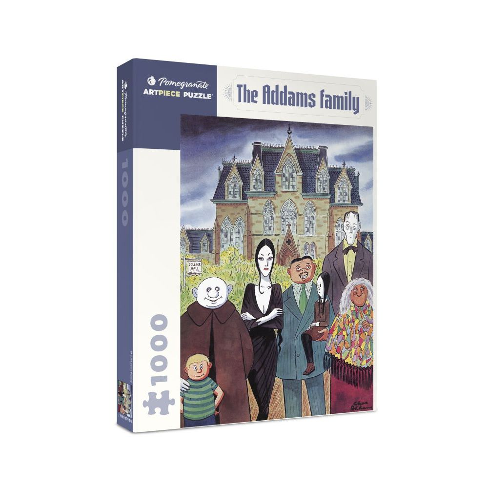 1000-Piece Jigsaw Puzzle-The Addams Family 