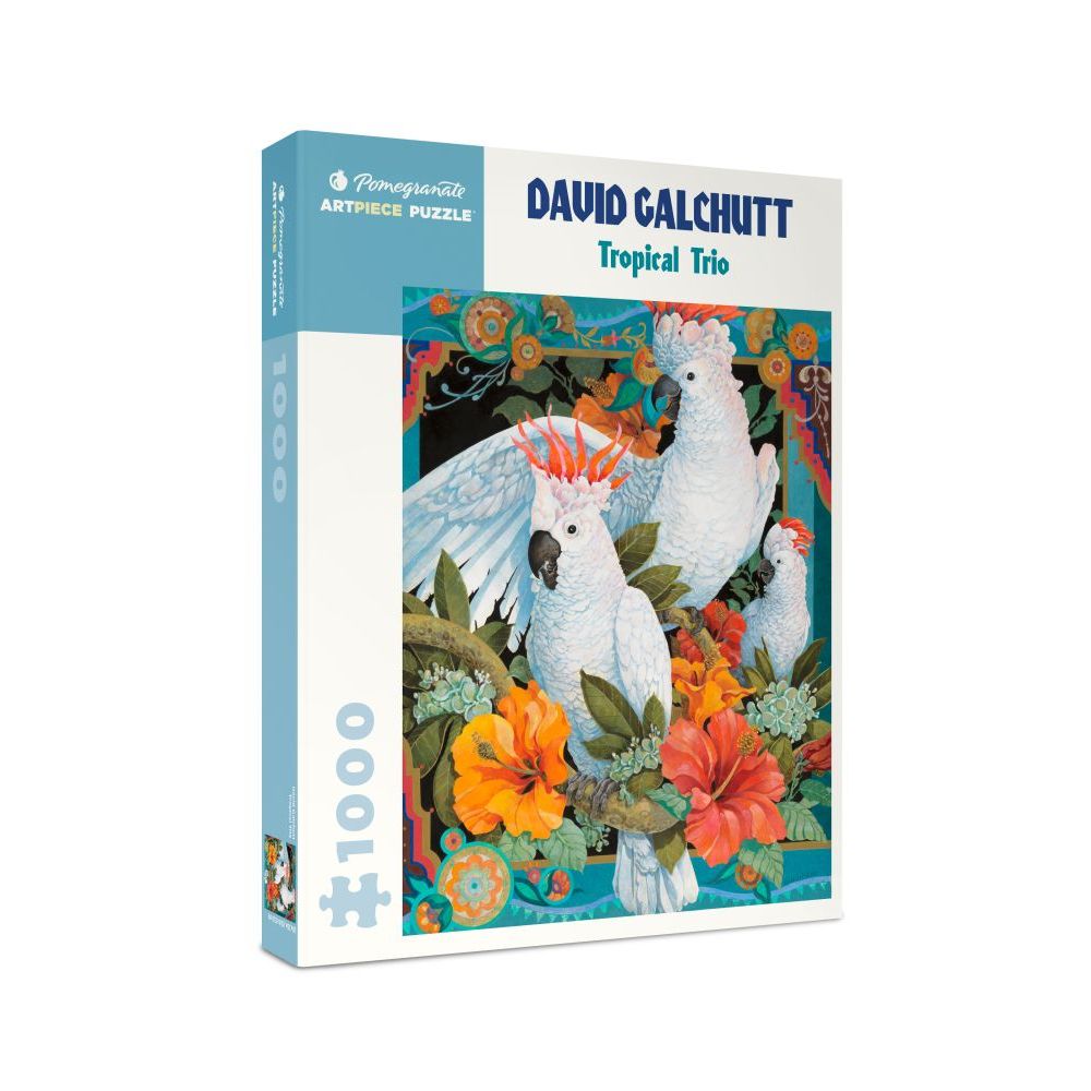 1000-Piece Jigsaw Puzzle-Galchutt-Tropical Trio