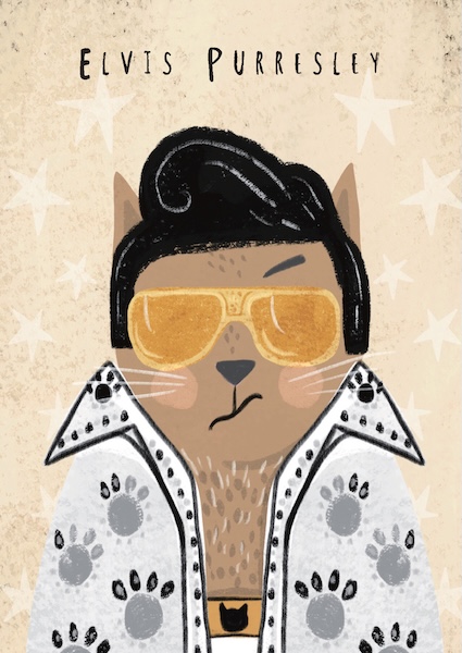 Card-Elvis Purresley 