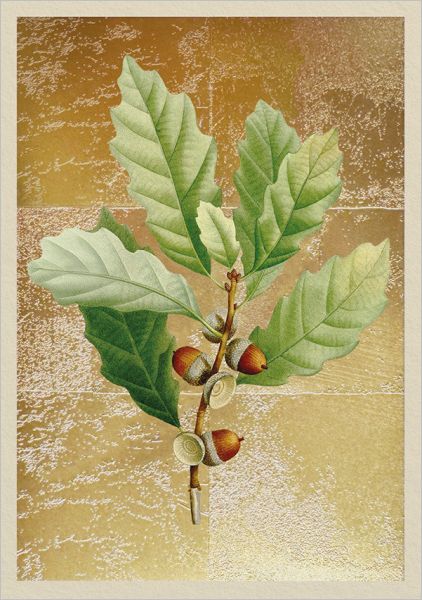 Foil Card-Oak