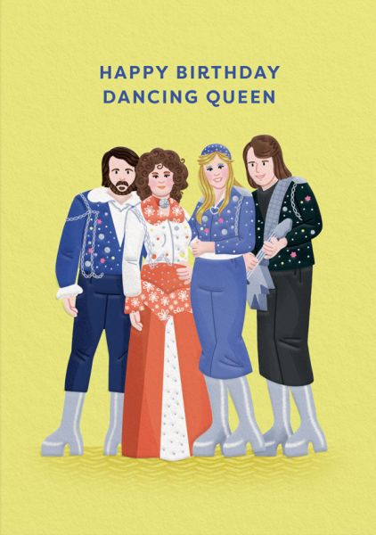 Embossed Card-ABBA