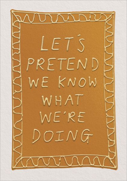 Foil Card-Let's Pretend