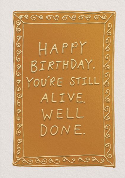 Foil Card-Still Alive