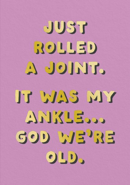 Foil Card-Rolled A Joint