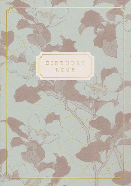 Foil Card-Eastern Elegance Tree Peony