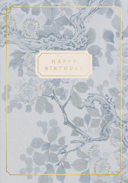 Foil Card-Eastern Elegance Blossom Tree