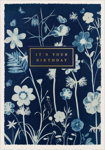 Foil Card-It's Your Birthday Anenomes