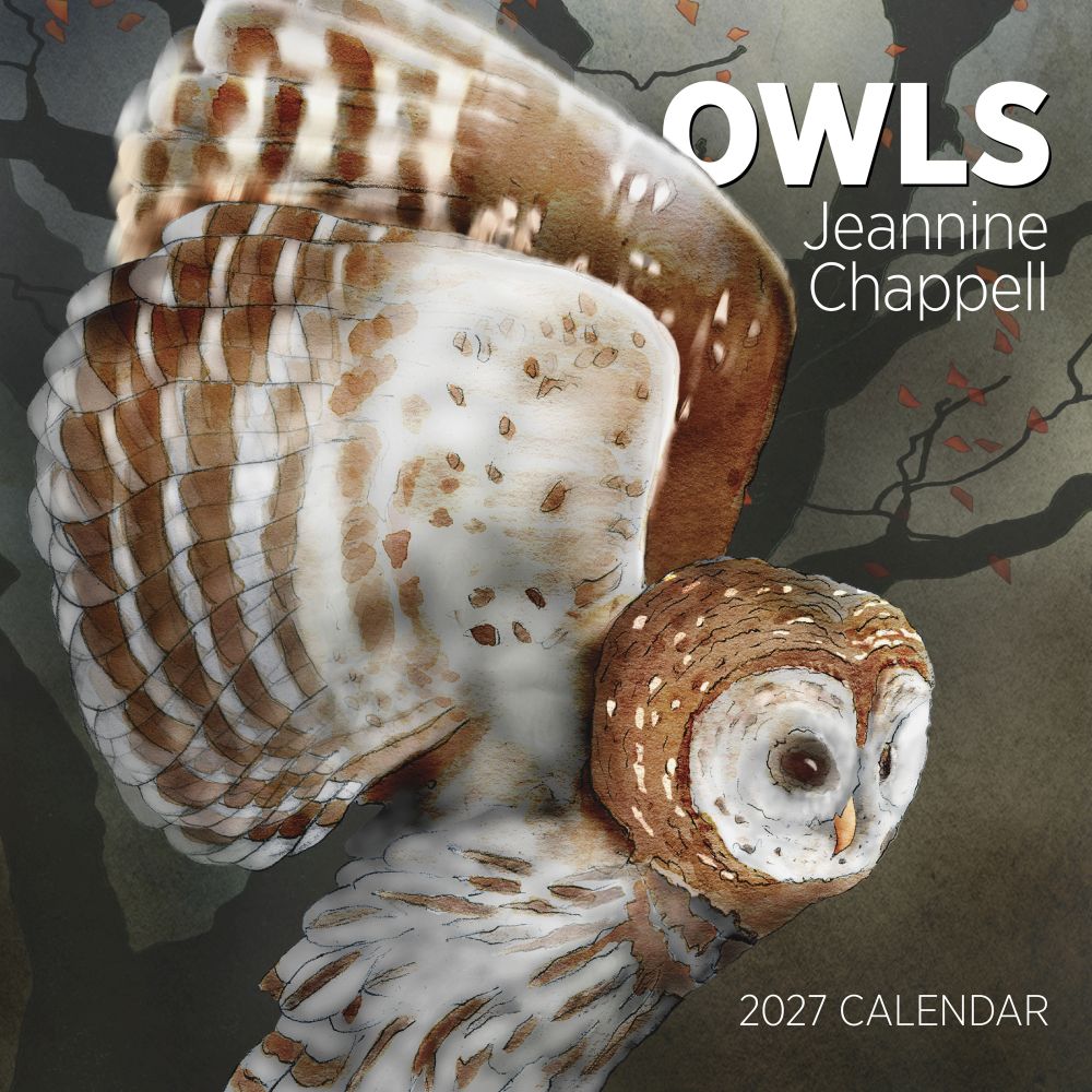 Pomegranate 30x30 Cal-Owls