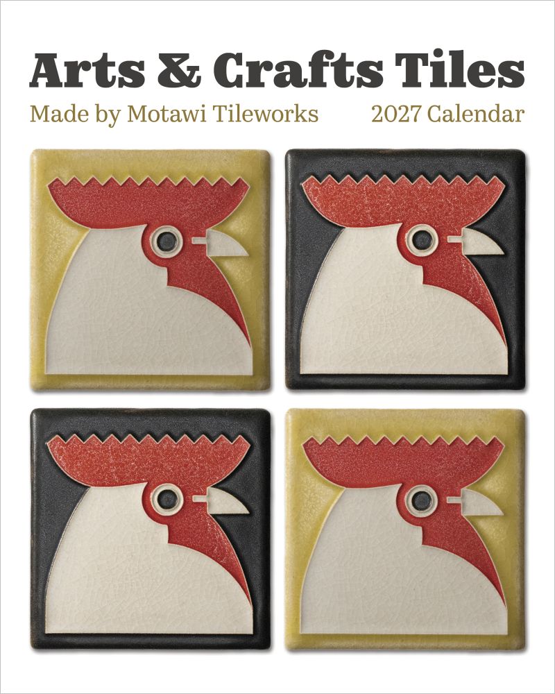 Pomegranate 15x19 Cal-Arts & Crafts Tiles