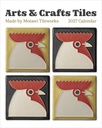 Pomegranate 15x19 Cal-Arts & Crafts Tiles