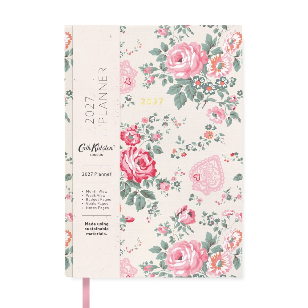 Cath Kidston A5 Soft Cover Diary-Hackney Rose
