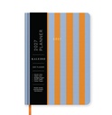 Kaleido A5 Hard Cover Diary-Blue and Orange Stripe
