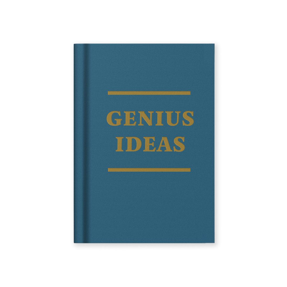 Hard Cover Tiny Notebook-Genius Ideas
