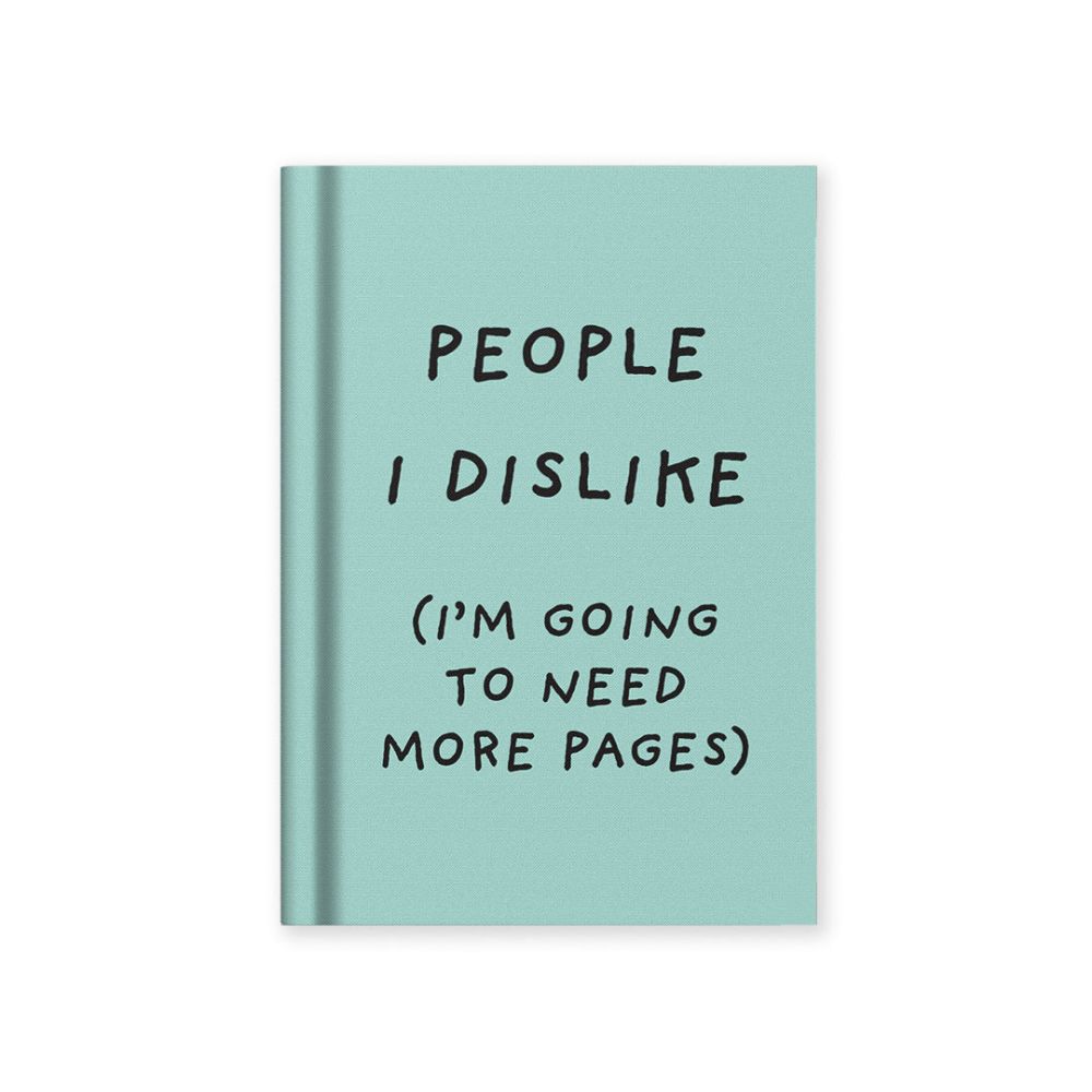 Hard Cover Tiny Notebook-People I Dislike