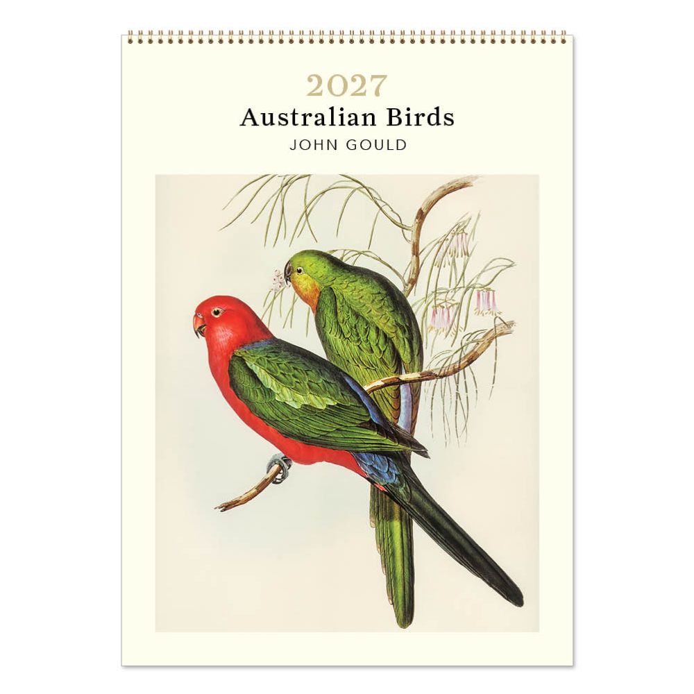 Vevoke Medium Calendar-Australian Birds-John Gould