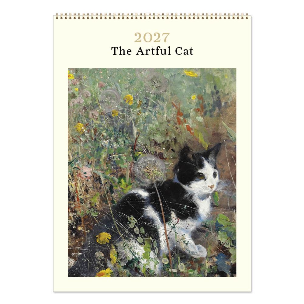 Vevoke Medium Calendar-Artful Cat