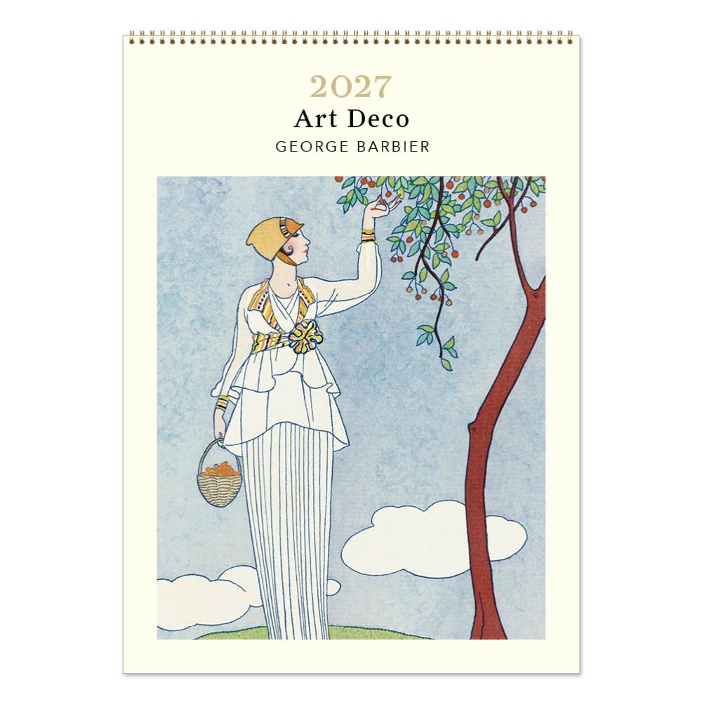 Vevoke Medium Calendar-Art Deco-George Barbier