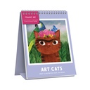 Ohh Deer 16x22 Desk Cal-Art Cats