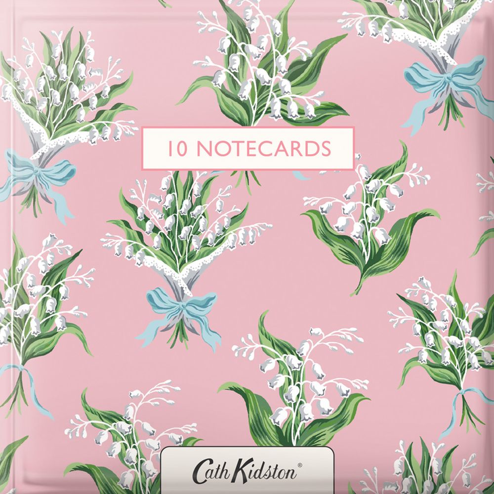 Cath Kidston Notecard Wallet-Lily of the Valley