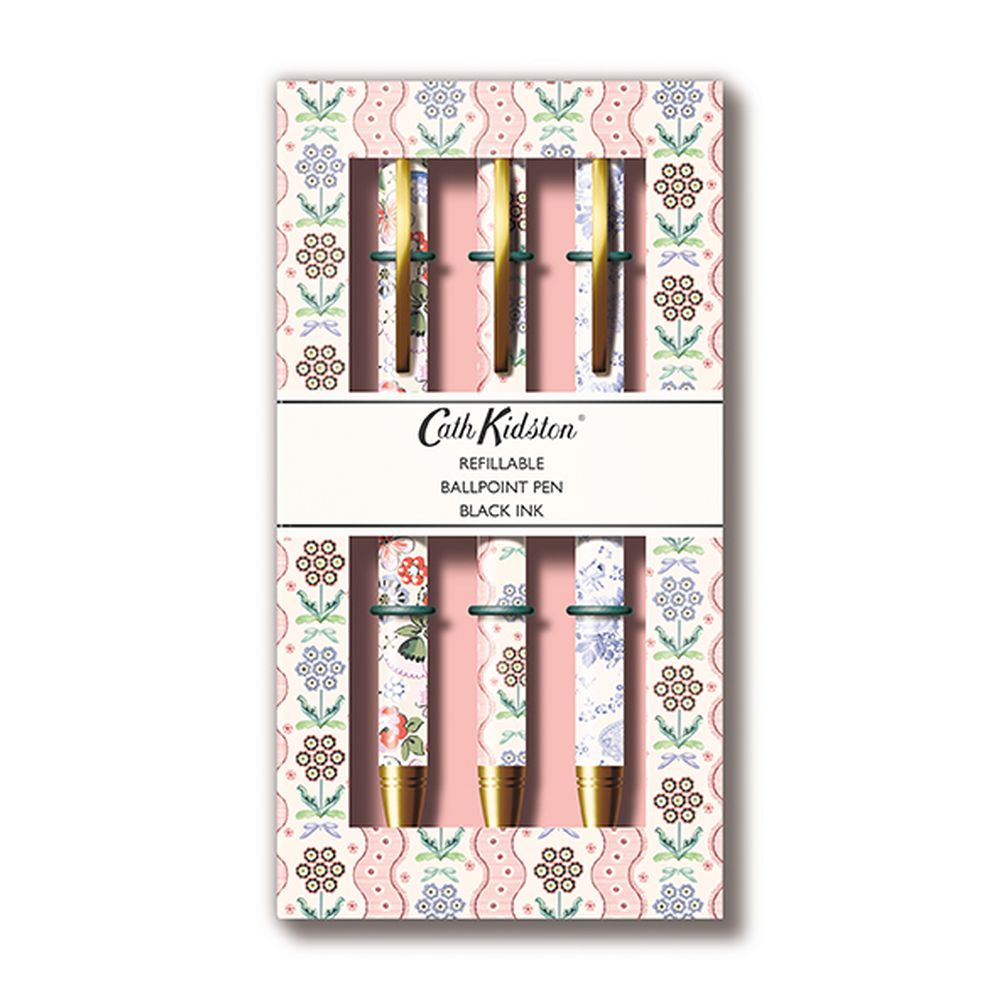 Cath Kidston Luxury 3 Pen Box Set 2