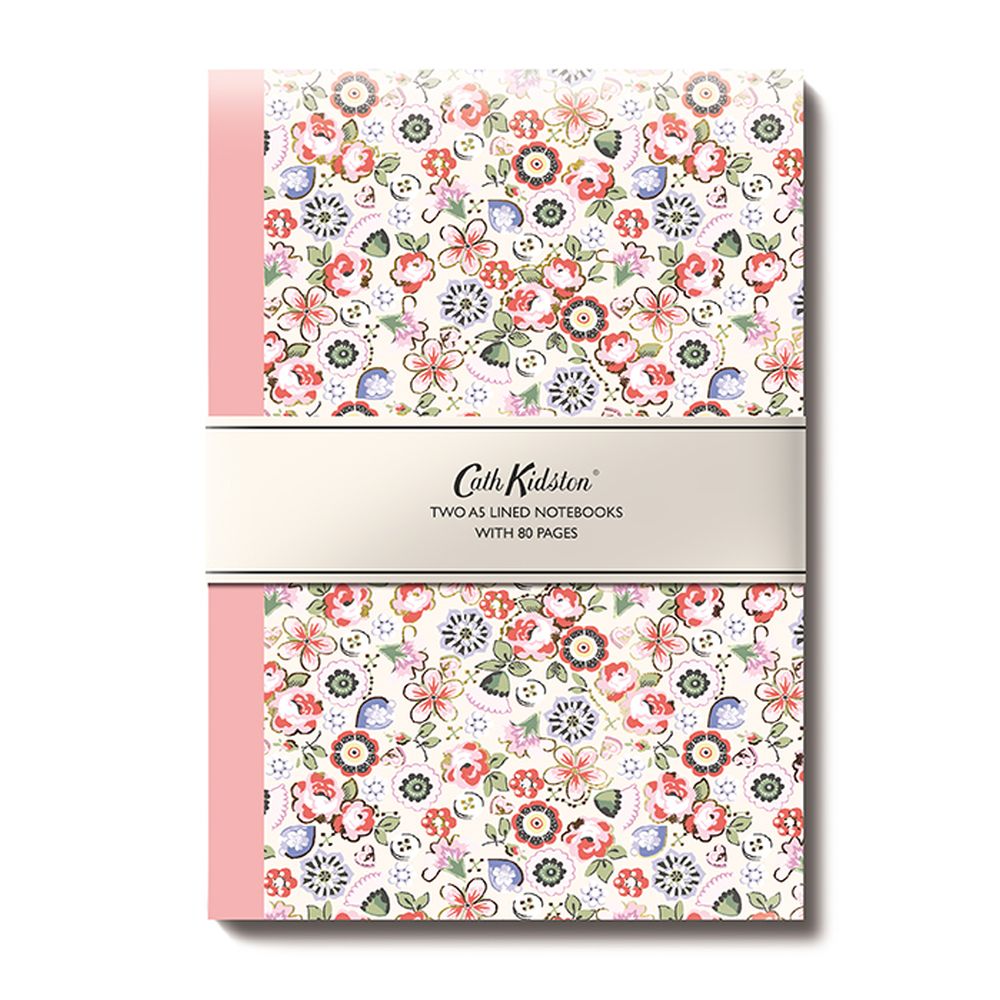 Cath Kidston A5 Notebook Set-Ditsy Meadow
