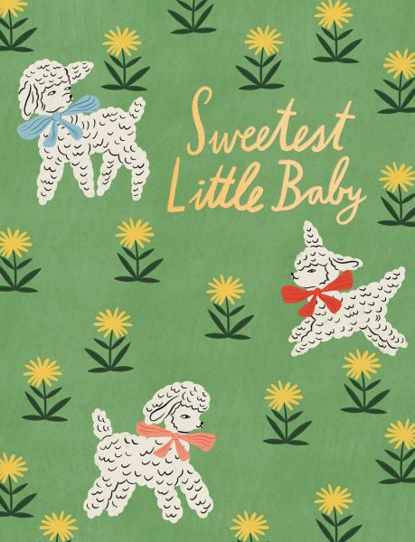 Foil Card-Little Lamb