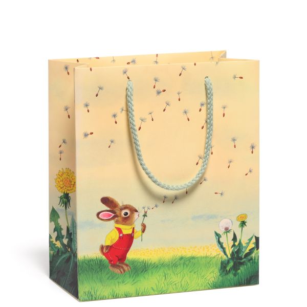 Gift Bag Medium-Bunny and Dandelion