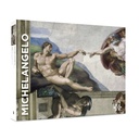 1000-Piece Jigsaw Puzzle-Michelangelo-The Creation of Adam 