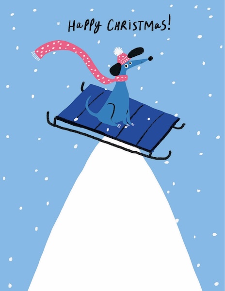 Card-Dog Sled