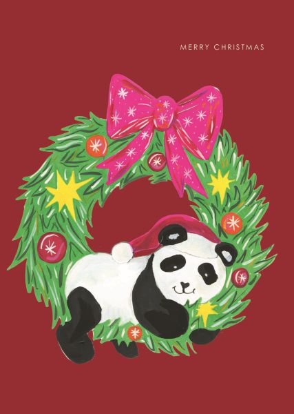 Card-Panda Xmas
