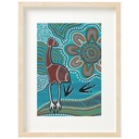Art Print-Mother Emu