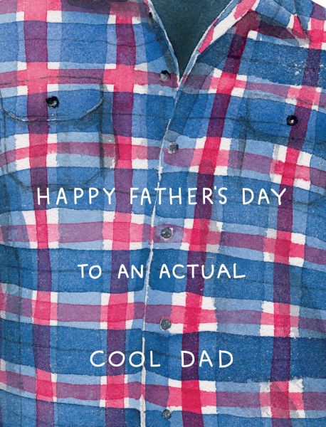 Card-Plaid Dad