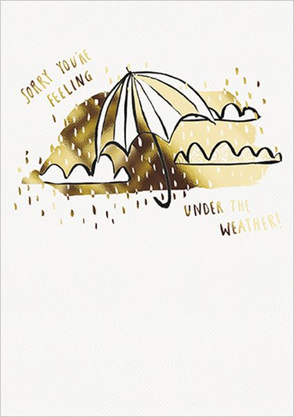 Foil Card-Under The Weather