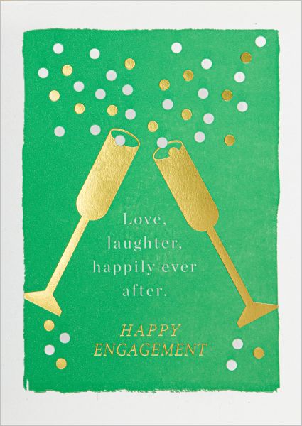 Foil Card-Love Laughter Ever After