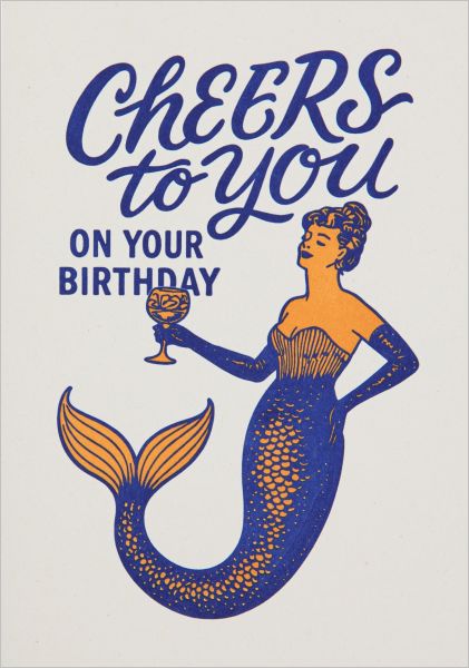 Card-Mermaid Birthday