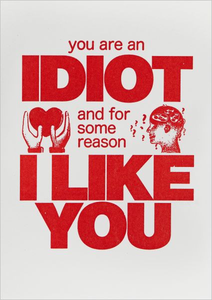 Card-You Are An Idiot