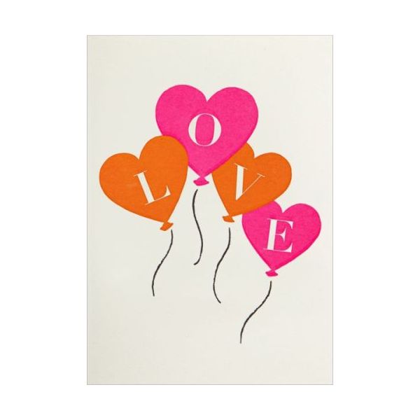 Mini Card-Love Balloons