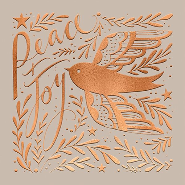 Card-Christmas Peace Dove