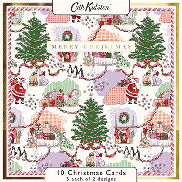 Cath Kidston Card Wallet of 10 (2 designs)-Gifts