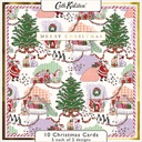 Cath Kidston Card Wallet of 10 (2 designs)-Gifts