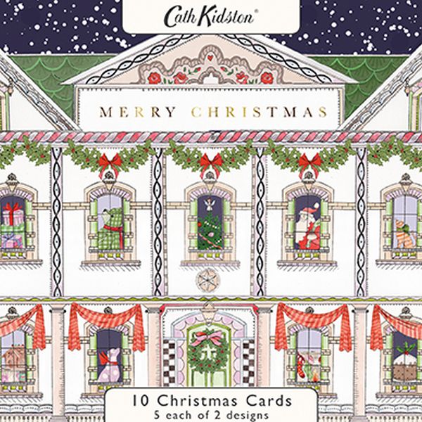 Cath Kidston Card Wallet of 10 (2 designs)-Decorations
