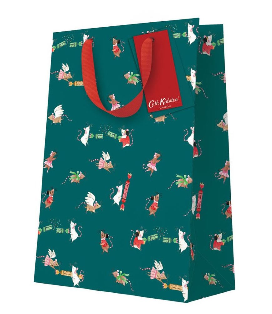 Cath Kidston Gift Bag Large-Nutcracker Mice