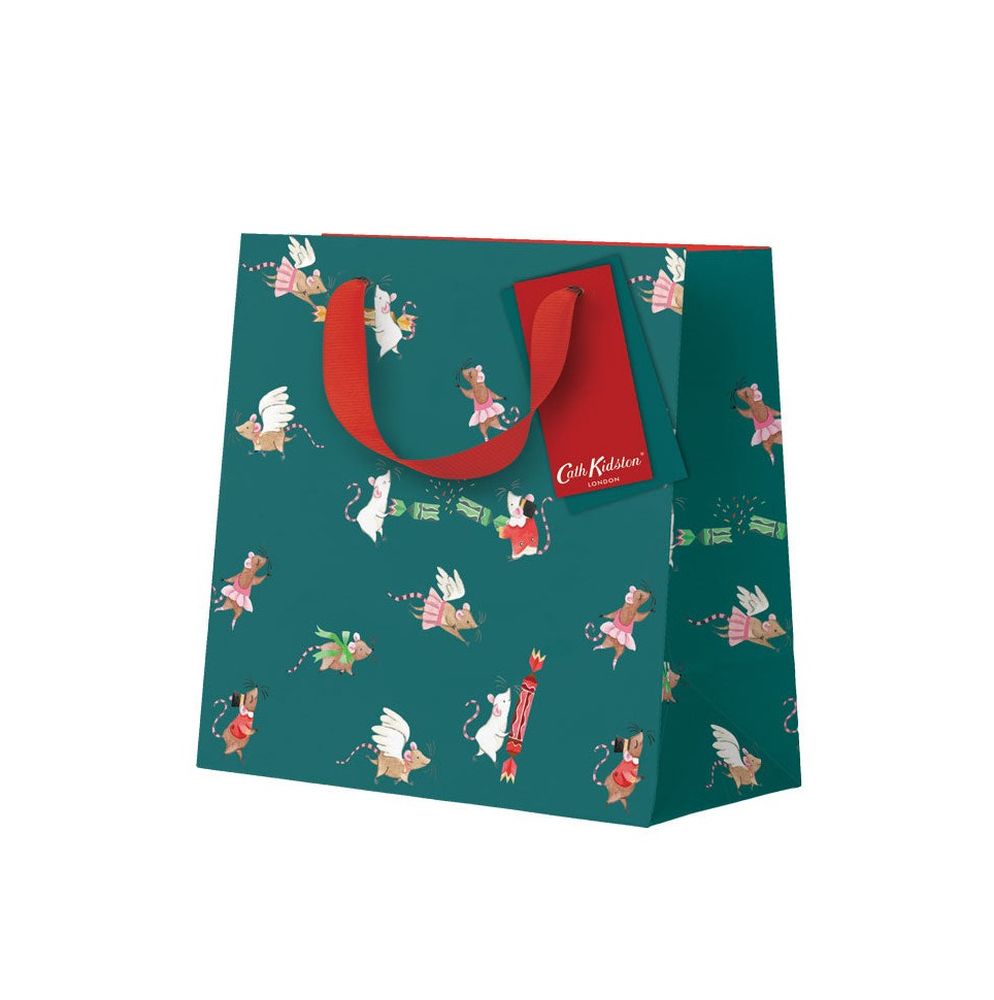 Cath Kidston Gift Bag Small-Nutcracker Mice