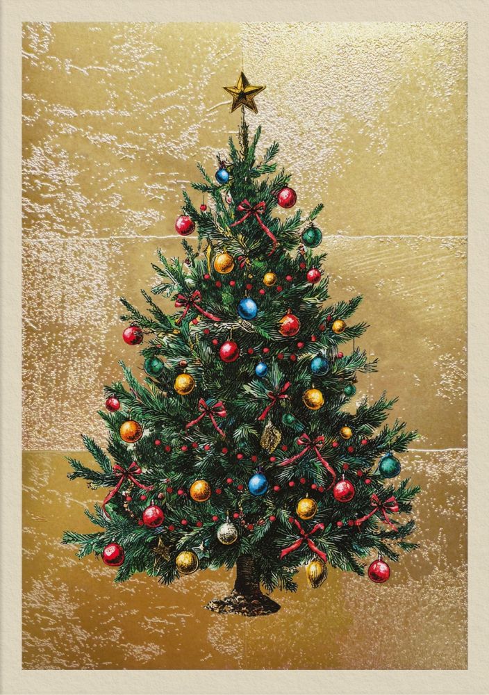 Foil Card-Christmas Tree
