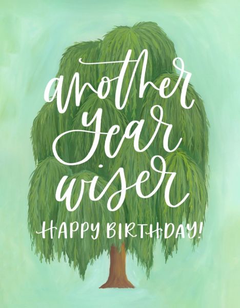 Card- Willow Tree Birthday