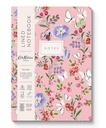 Cath Kidston A5 Textured Soft Cover Notebook-Pink Butterfly